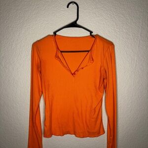 Orange shirt